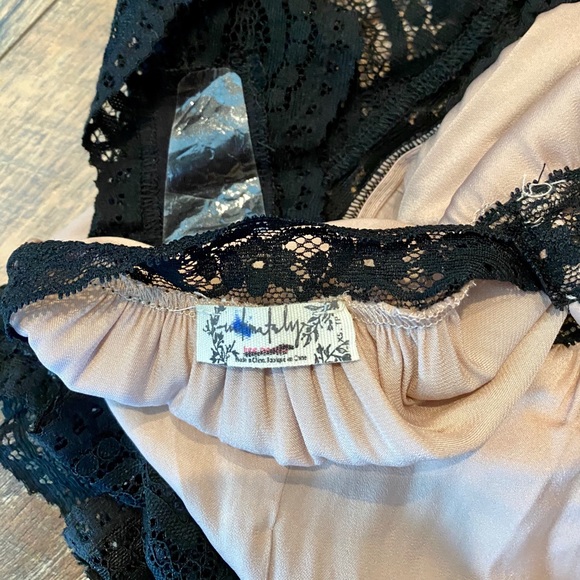 FREE PEOPLE Silky Nude Blousy Surplice Bodysuit - Picture 9 of 10